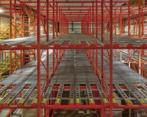 Ball Flow Racking Systems Push Back Racking | Pallet Flow | Carton Flow | 3D Storage Systems